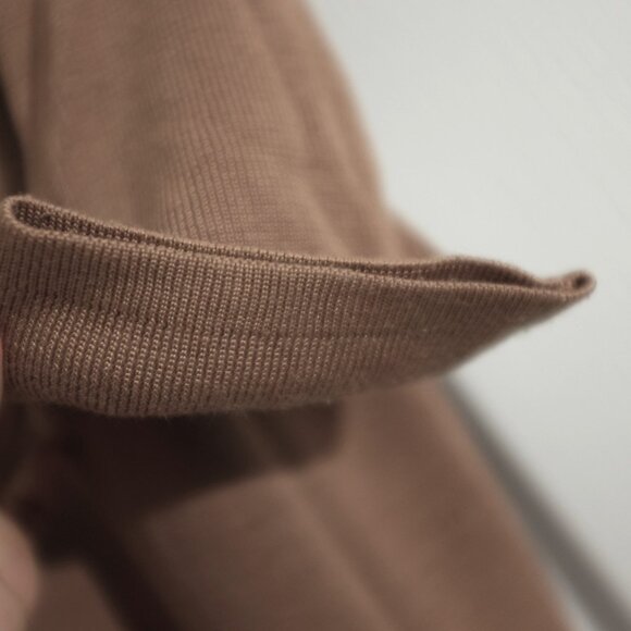 City Trend camel three quarter sleeves embroidered cotton blend cardigan 1x - Picture 4 of 8